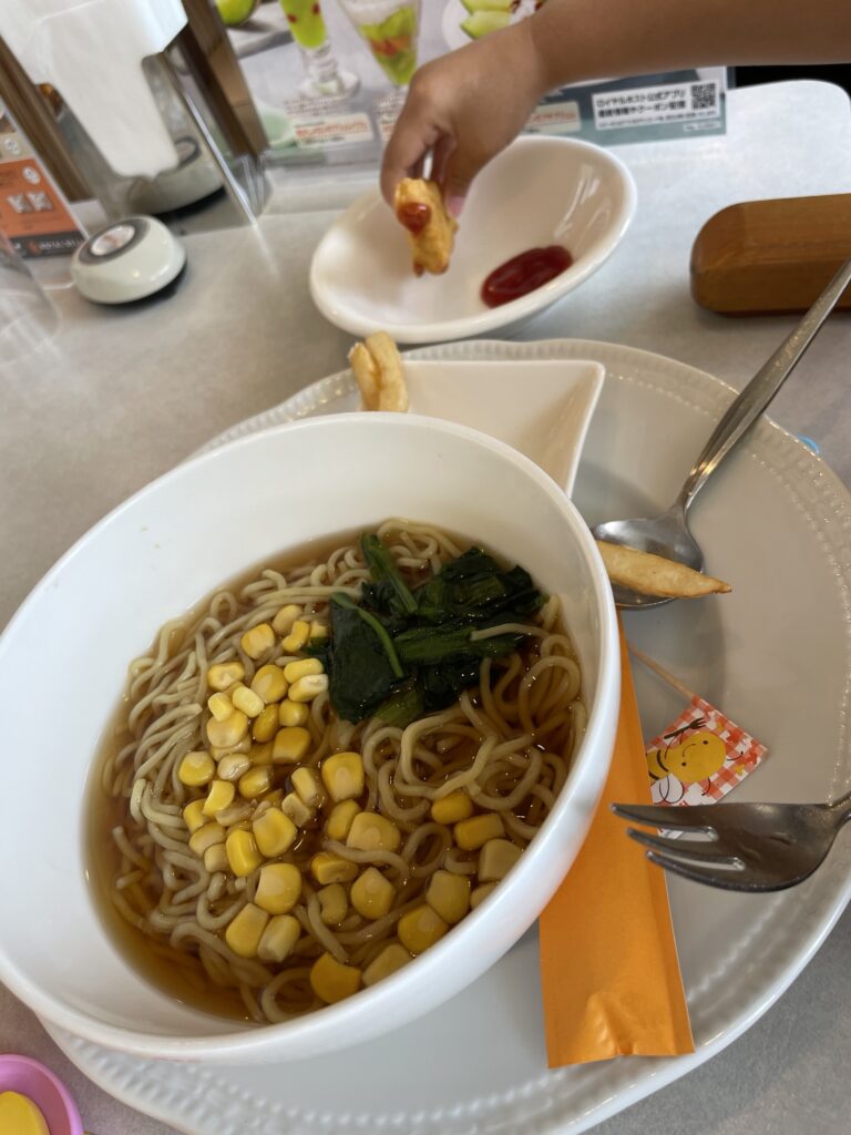ロイヤルホストのキッズメニュー