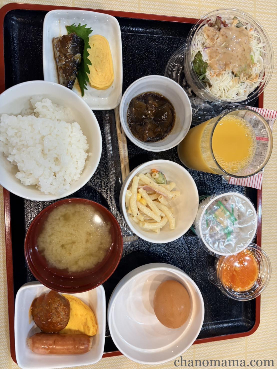 大村セントラルホテル 朝食 和食